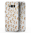The Tan All Over Hemisphere Pattern - Samsung Galaxy S8 Full-Body Skin Kit
