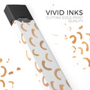 The Tan All Over Hemisphere Pattern - Premium Decal Protective Skin-Wrap Sticker compatible with the Juul Labs vaping device