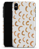 The Tan All Over Hemisphere Pattern - iPhone X Clipit Case