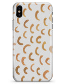 The Tan All Over Hemisphere Pattern - iPhone X Clipit Case