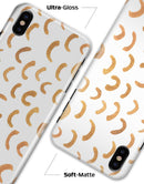 The Tan All Over Hemisphere Pattern - iPhone X Clipit Case