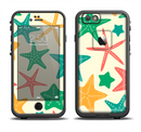 The Tan And Colorful Vector StarFish Apple iPhone 6/6s LifeProof Fre Case Skin Set