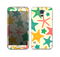 The Tan And Colorful Vector StarFish Skin For the Samsung Galaxy S5