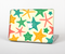 The Tan And Colorful Vector StarFish Skin Set for the Apple MacBook Pro 15" with Retina Display