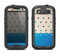 The Tan & Blue Polka Dotted Pattern Samsung Galaxy S3 LifeProof Fre Case Skin Set