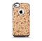 The Tan & Brown Vintage Deer Collage Skin for the iPhone 5c OtterBox Commuter Case