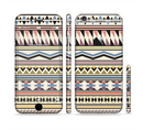 The Tan & Color Aztec Pattern V32 Sectioned Skin Series for the Apple iPhone 6s Plus