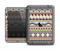 The Tan & Color Aztec Pattern V32 Apple iPad Air LifeProof Fre Case Skin Set