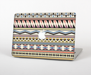 The Tan & Color Aztec Pattern V32 Skin Set for the Apple MacBook Pro 15" with Retina Display