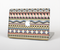 The Tan & Color Aztec Pattern V32 Skin Set for the Apple MacBook Pro 15" with Retina Display