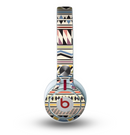 The Tan & Color Aztec Pattern V32 Skin for the Beats by Dre Mixr Headphones
