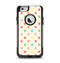 The Tan & Colored Laced Polka dots Apple iPhone 6 Otterbox Commuter Case Skin Set