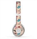 The Tan Colorful Hipster Icons Skin for the Beats by Dre Solo 2 Headphones