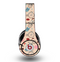 The Tan Colorful Hipster Icons Skin for the Original Beats by Dre Studio Headphones