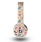 The Tan Colorful Hipster Icons Skin for the Original Beats by Dre Wireless Headphones
