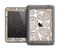 The Tan Highlighted Paisley Pattern Apple iPad Mini LifeProof Fre Case Skin Set