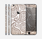 The Tan Highlighted Paisley Pattern Skin for the Apple iPhone 6 Plus