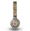 The Tan & Orange Tipped Flowers Pattern Skin for the Beats by Dre Mixr Headphones