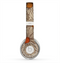 The Tan & Orange Tipped Flowers Pattern Skin for the Beats by Dre Solo 2 Headphones