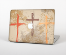 The Tan Splattered Color-Crosses Skin for the Apple MacBook Pro Retina 15"