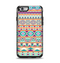The Tan & Teal Aztec Pattern V4 Apple iPhone 6 Otterbox Symmetry Case Skin Set