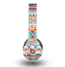 The Tan & Teal Aztec Pattern V4 Skin for the Beats by Dre Original Solo-Solo HD Headphones