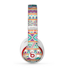 The Tan & Teal Aztec Pattern V4 Skin for the Beats by Dre Studio (2013+ Version) Headphones