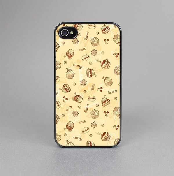 The Tan Treats N' Such Skin-Sert for the Apple iPhone 4-4s Skin-Sert Case