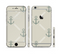 The Tan Vintage Solid Color Anchor Linked Sectioned Skin Series for the Apple iPhone 6 Plus