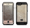 The Tan Vintage Subtle Laced Texture Apple iPhone 6/6s LifeProof Fre POWER Case Skin Set