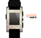 The Tan Vintage Subtle Laced Texture Skin for the Pebble SmartWatch for the Pebble Watch
