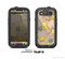 The Tan & Vintage Tan & Gold Vector Birds with Flowers Skin For The Samsung Galaxy S3 LifeProof Case