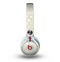 The Tan & White Vintage Floral Pattern Skin for the Beats by Dre Mixr Headphones