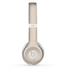 The Tan Woven Fabric Pattern Skin for the Beats by Dre Solo 2 Headphones