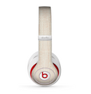 The Tan Woven Fabric Pattern Skin for the Beats by Dre Studio (2013+ Version) Headphones