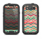 The Tan and Colored Chevron Pattern V55 Samsung Galaxy S3 LifeProof Fre Case Skin Set