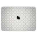 MacBook Pro with Touch Bar Skin Kit - The_Tan_and_White_Overlapping_Circle_Pattern-MacBook_13_Touch_V3.jpg?