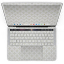 MacBook Pro with Touch Bar Skin Kit - The_Tan_and_White_Overlapping_Circle_Pattern-MacBook_13_Touch_V4.jpg?