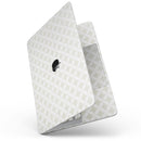 MacBook Pro with Touch Bar Skin Kit - The_Tan_and_White_Overlapping_Circle_Pattern-MacBook_13_Touch_V7.jpg?
