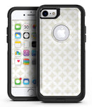 The Tan and White Overlapping Circle Pattern 2 - iPhone 7 or 8 OtterBox Case & Skin Kits