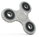 The Tan and White Overlapping Circle Pattern Full-Body Fidget Spinner Skin-Kit