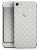 The Tan and White Overlapping Circle Pattern - Skin-kit for the iPhone 8 or 8 Plus
