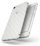 The Tan and White Overlapping Circle Pattern - Skin-kit for the iPhone 8 or 8 Plus