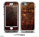 The Tattooed WoodGrain Skin for the iPhone 5-5s NUUD LifeProof Case