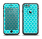 The Teal And White Seamless Morocan Pattern Apple iPhone 6/6s Plus LifeProof Fre Case Skin Set