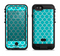 The Teal And White Seamless Morocan Pattern Apple iPhone 6/6s LifeProof Fre POWER Case Skin Set