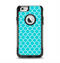 The Teal And White Seamless Morocan Pattern Apple iPhone 6 Otterbox Commuter Case Skin Set