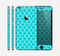 The Teal And White Seamless Morocan Pattern Skin for the Apple iPhone 6 Plus