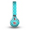 The Teal And White Seamless Morocan Pattern Skin for the Beats by Dre Mixr Headphones