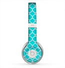 The Teal And White Seamless Morocan Pattern Skin for the Beats by Dre Solo 2 Headphones
